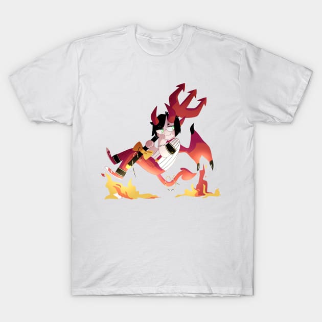 Fox: Demon T-Shirt by scribblekisses